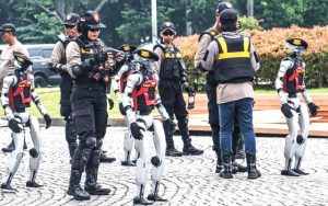 Robot Tampil pada HUT Bhayangkara ke-79 Tuai Kritikan, Begini Penjelasan Polri