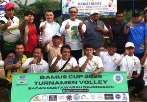 Buka Turnamen Voli Bamus Cup 2025, Wakil Wali Kota Bekasi: Eratkan Silaturahmi Lewat Olahraga