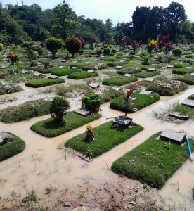 Banjir di Bekasi: TPU Jatisari dan Jalan Raya Jatiwaringin Terendam