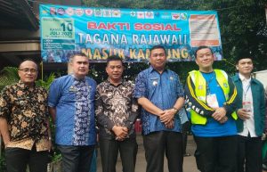 Tagana Rajawali Indonesia Gelar Bakti Sosial di Jatisampurna Bekasi